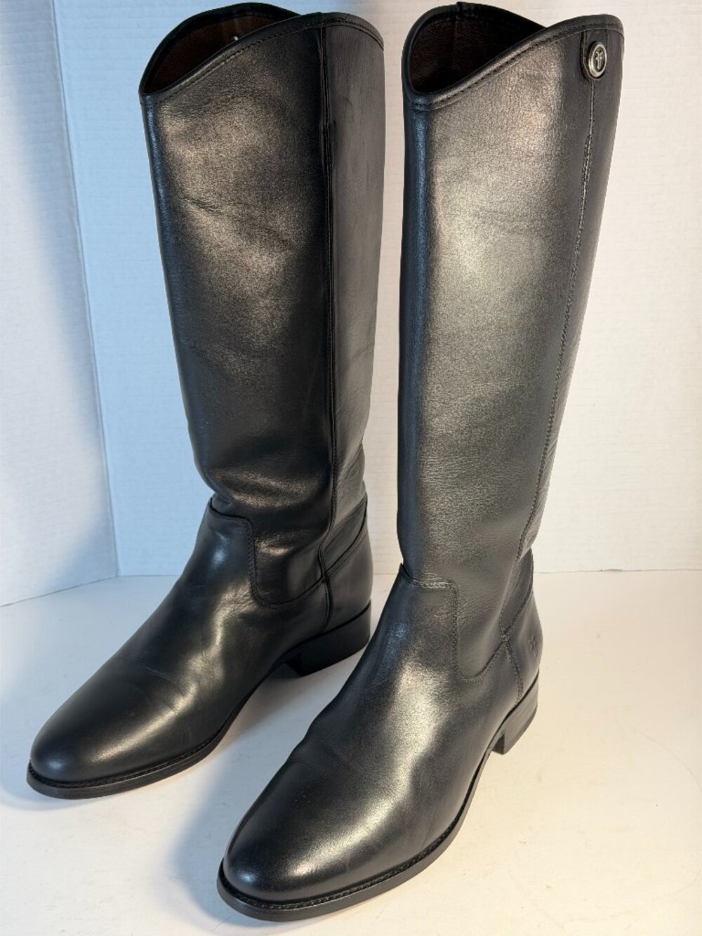 Frye Black leather Boots women's size 9.5